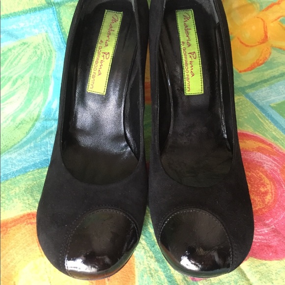 Materia Prima by Goffredo Fantini Black Heel - Picture 1 of 7